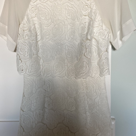 Reiss White Calla Overlay Dress size 2 - Picture 4 of 7